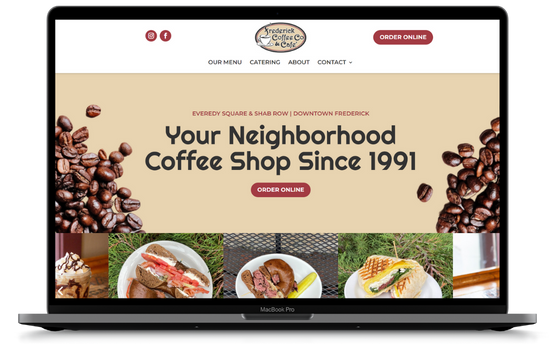 Frederick Coffee Co home page